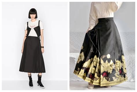 dior skirt controversy|dior pleated skirt.